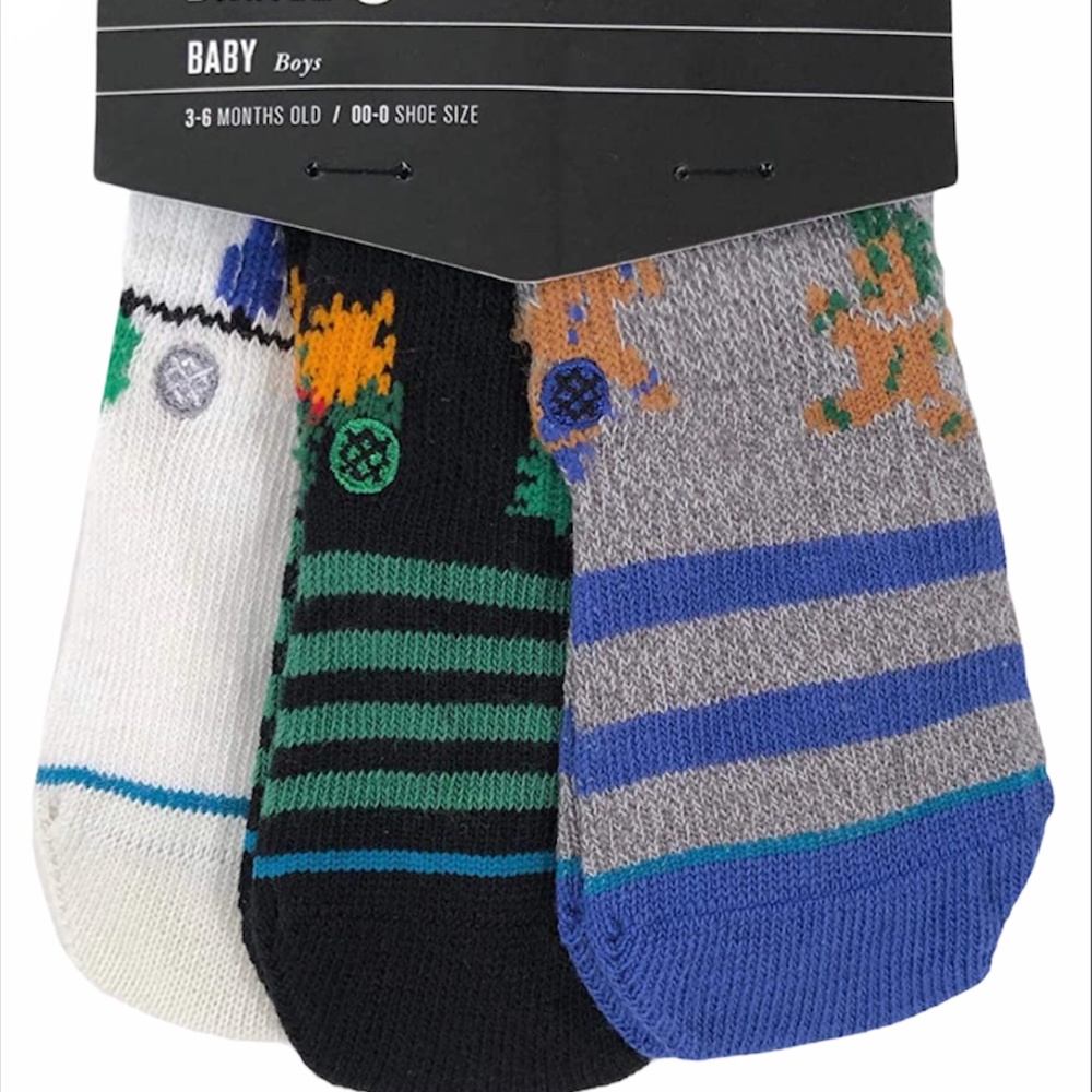 Stance Multicolor Santarchy Socks - 3 Pack
